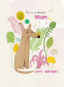 Nature Dog Mum Birthday