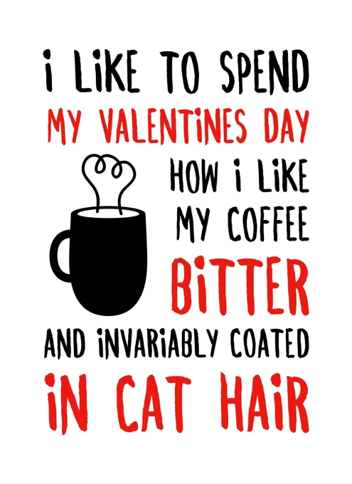 Cat Hair Valentines