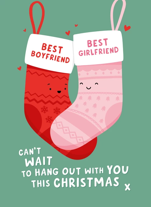 Boyfriend and Girlfriend stockings