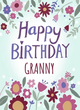Granny Birthday Flowers