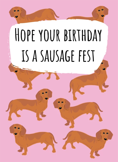 Sausage Fest Birthday