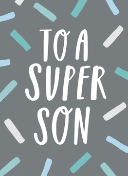 To A Super Son