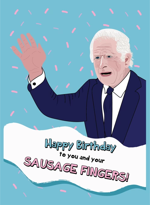 Happy Birthday Sausage Fingers