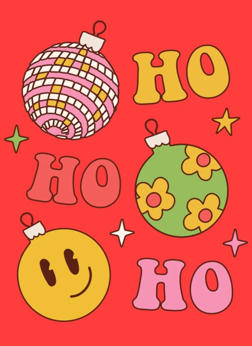 Funky Christmas Card