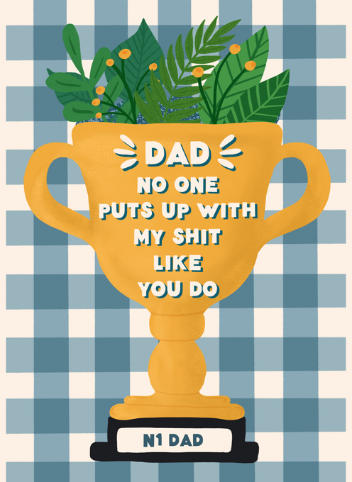 Number One Dad Cup