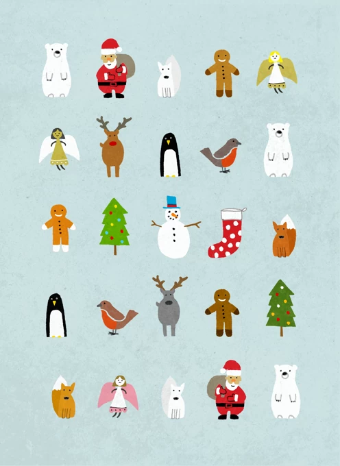 Festive Christmas Characters