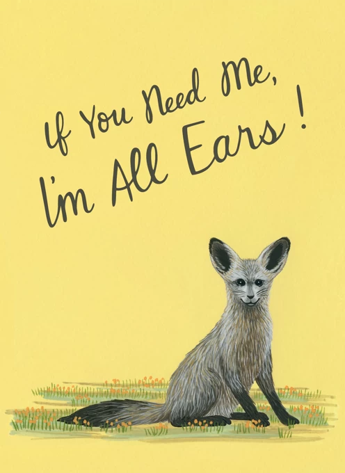 All Ears Sympathy Card
