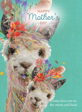 Llama Love - Mother's Day Card