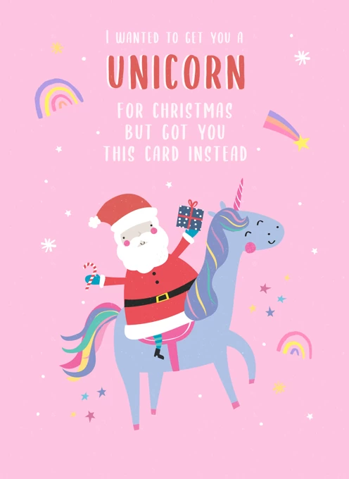 Unicorn For Christmas
