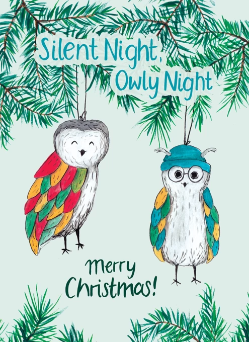 Silent Night, Owly Night - Merry Christmas!