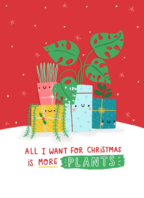 All I Want For Christmas Is MORE Plants!