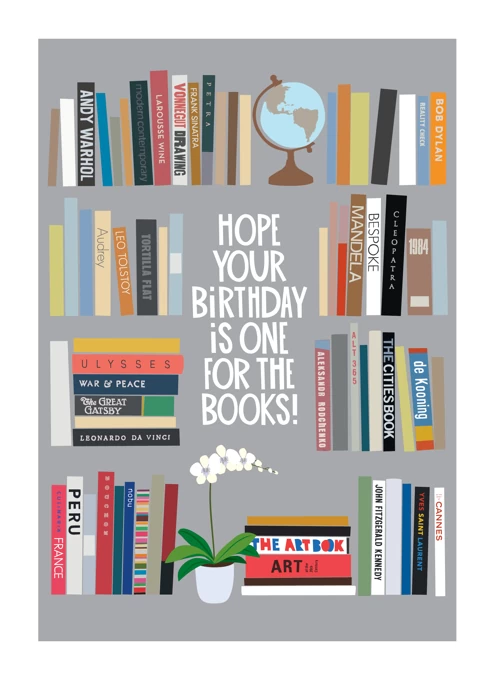 Birthday Books by Apartment 2 Cards