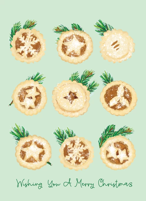 Merry Christmas Mince Pies