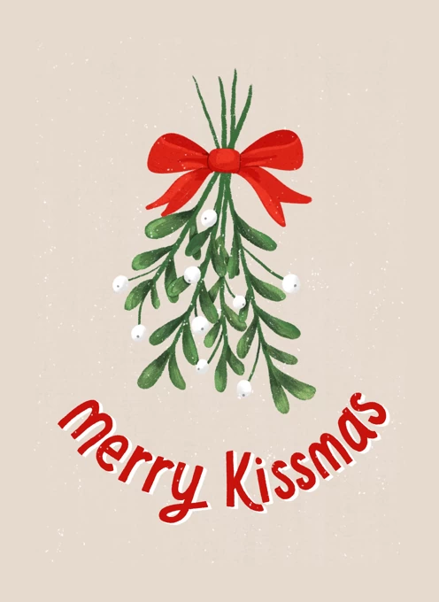 Merry Kissmas Mistletoe