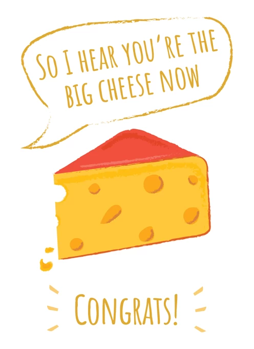 Big Cheese - New Job Card