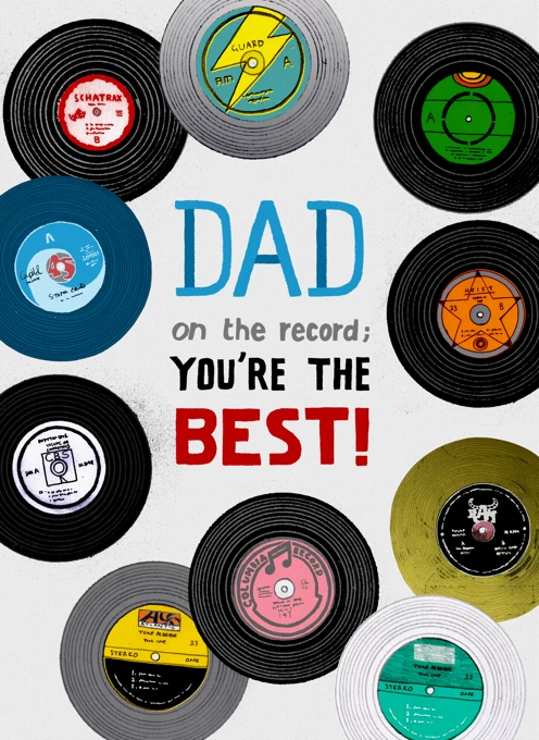 Dad Record You're The Best
