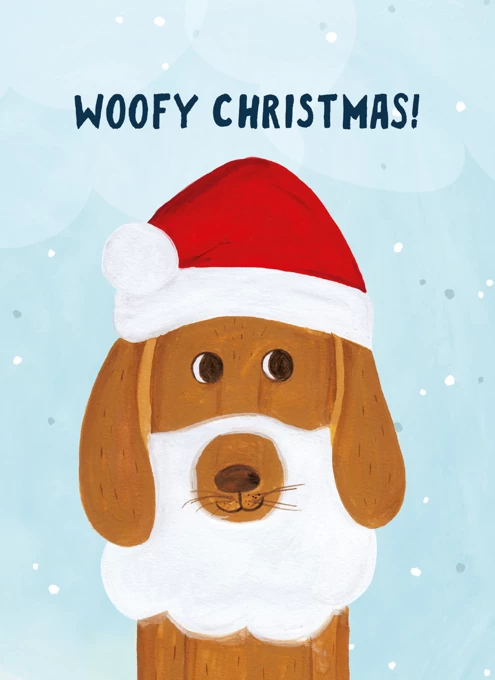 Santa Dog - Woofy Christmas!