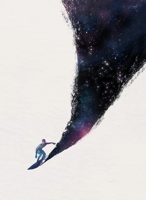 Surfing The Universe