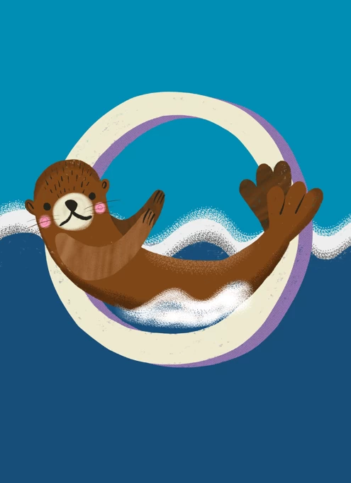 O is for Otter