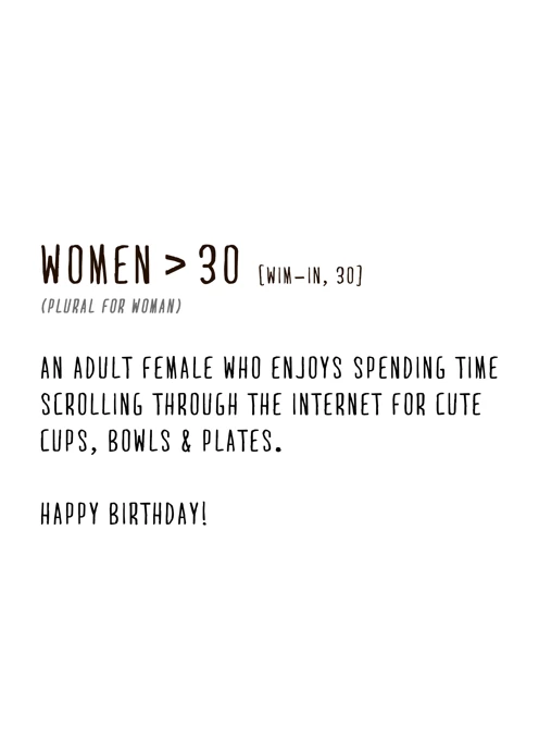 Women > 30