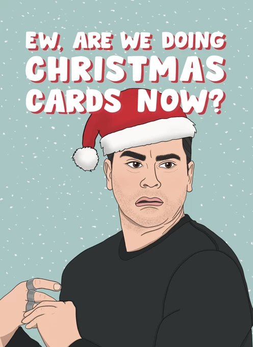 David Rose - Schitt's Creek Christmas Card