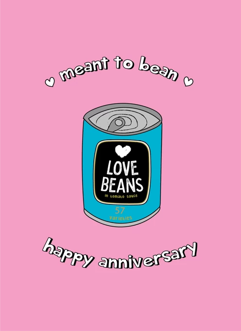 Meant To Bean - Happy Anniversary