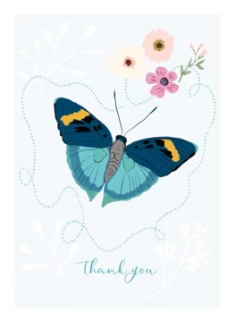 Butterfly Thank You