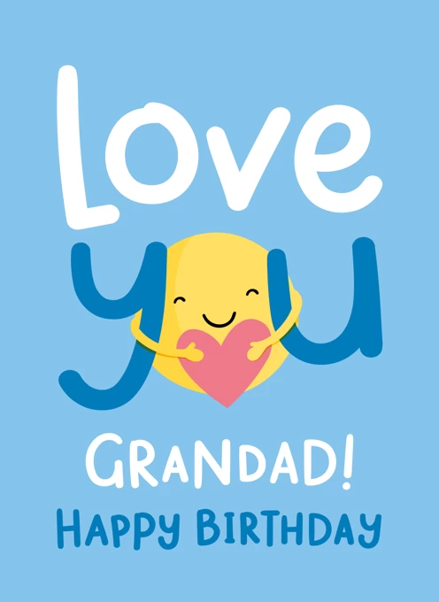 Love You Grandad Happy Birthday