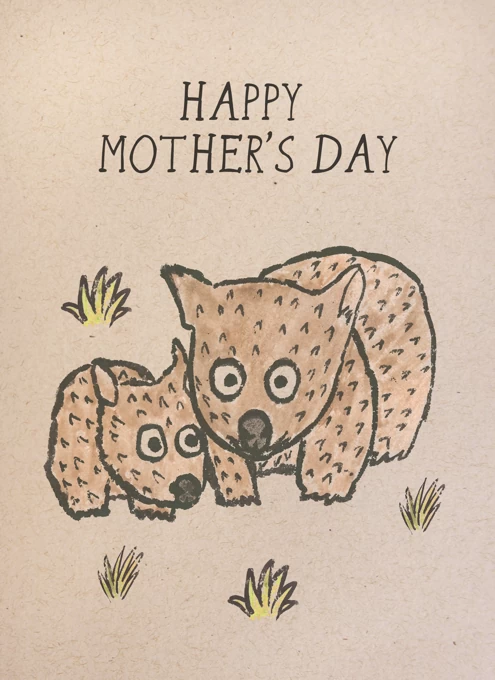 Mother's Day Wombat