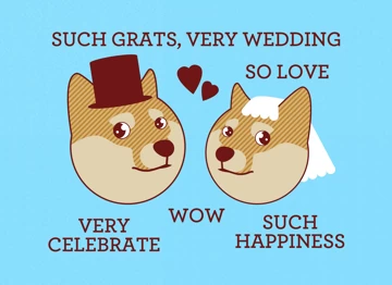 Such grats on your wedding!