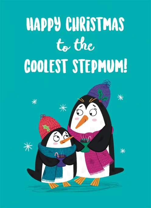 Stepmum Penguin Christmas