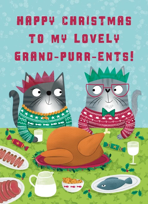 To My Lovely Grand-purr-ents
