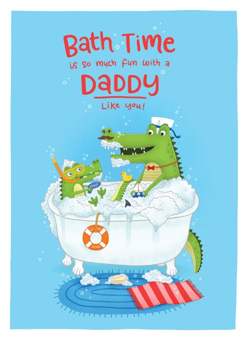 Bathtime - Daddy