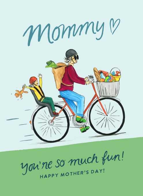 Fun Mom Bike - Mother's Day