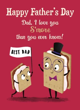 S'more Father's Day Card!