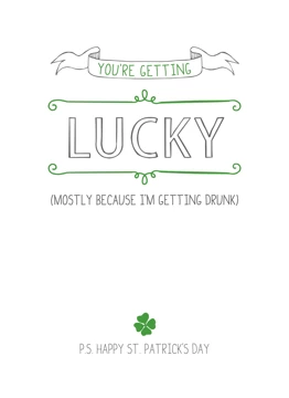 You're Getting Lucky