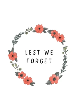 Lest We Forget - Wreath