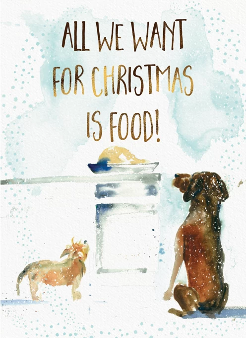 All We Want For Christmas Is Food!