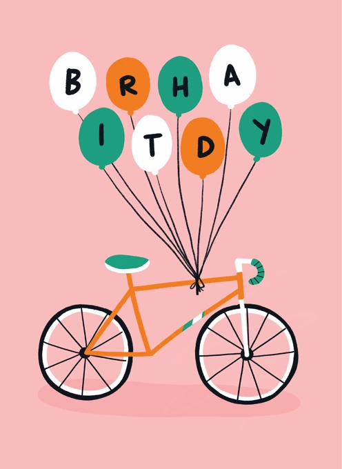 Birthday Bike Balloons