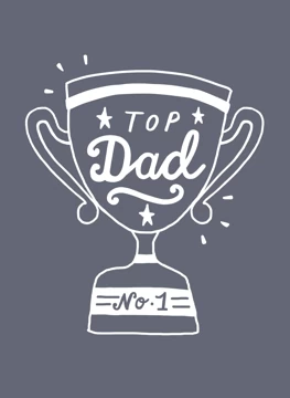 Top Dad Trophy
