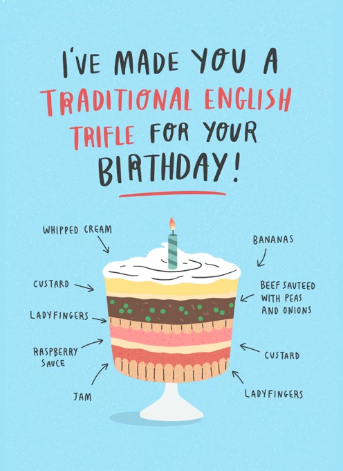 Birthday Trifle