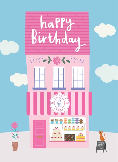 Cake Shop Birthday