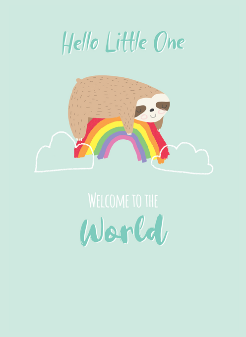 Rainbow Sloth
